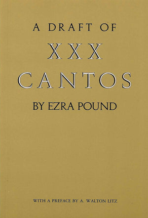 A Draft Of Xxx Cantos (New Directions Paperbook),New