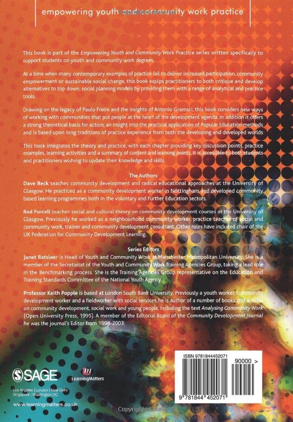 Popular Education Practice for Youth and Community Development Work (Empowering Youth and Community Work PracticeLM Series),Used