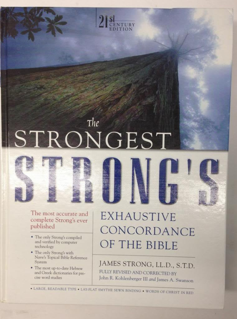 The Strongest Strong's Exhaustive Concordance, Value Price: 21st Century Edition,New