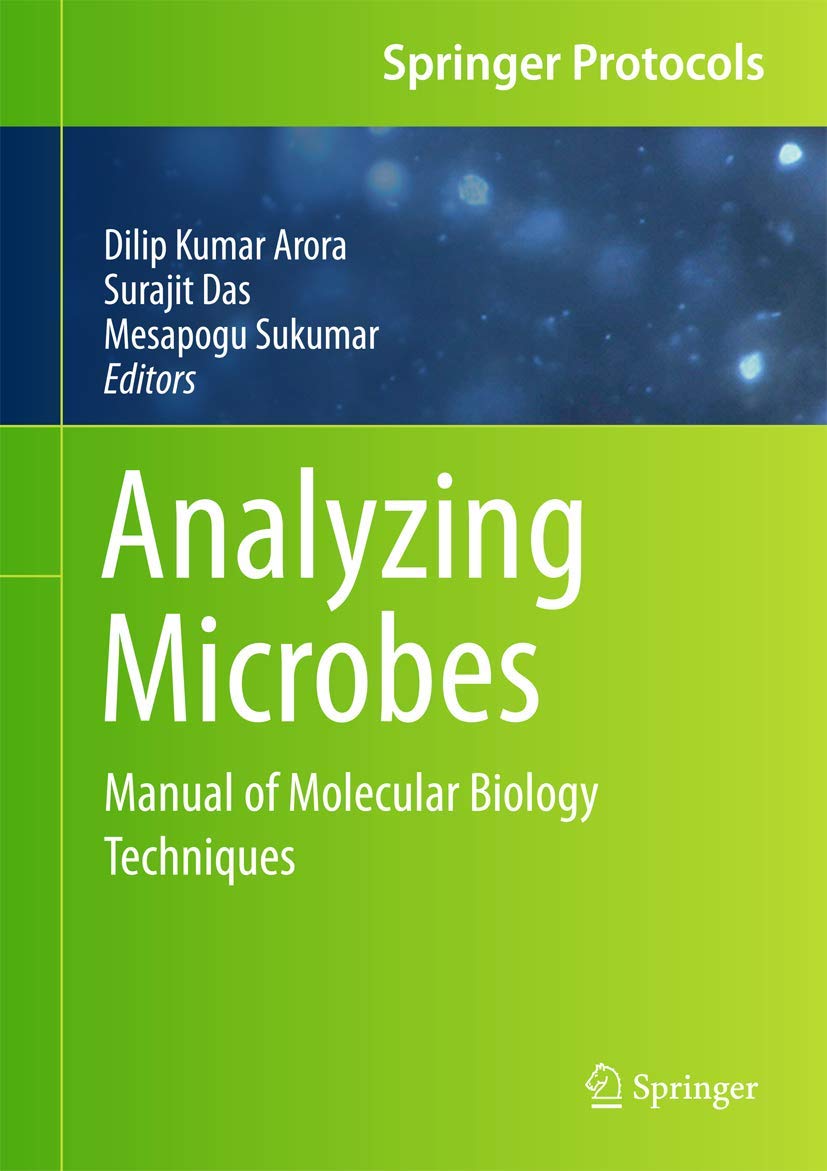 Analyzing Microbes: Manual Of Molecular Biology Techniques (Springer Protocols Handbooks),Used