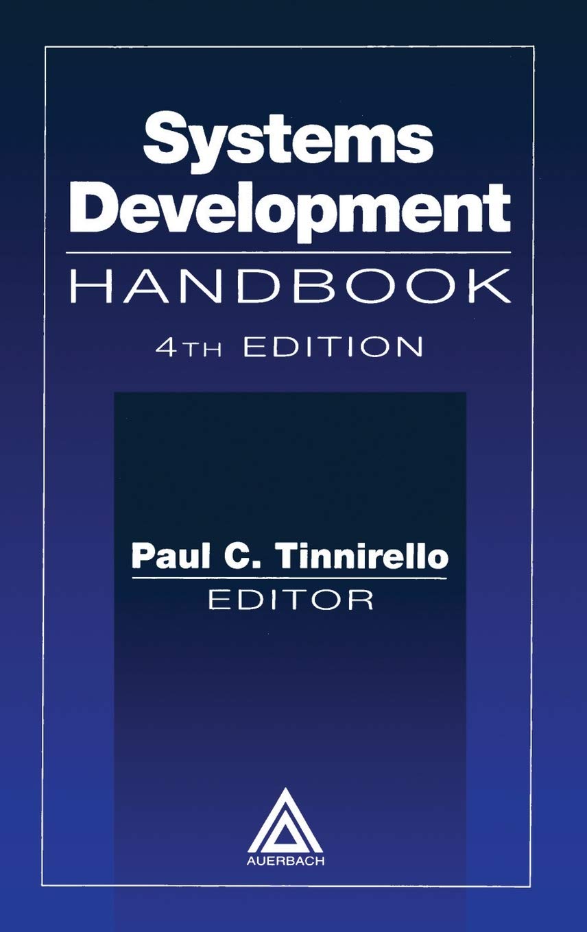 Systems Development Handbook, Fourth Edition,Used