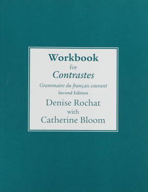 Workbook For Contrastes: Grammaire Du Francais Courant