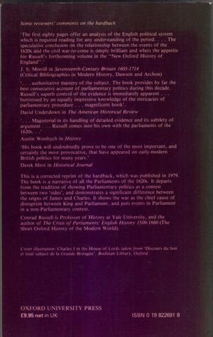 Parliaments and English Politics, 16211629,Used