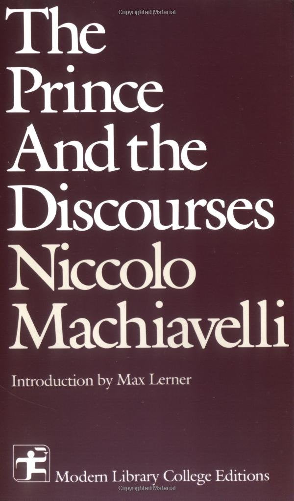 The Prince and The Discourses,Used