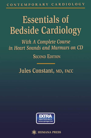 Essentials of Bedside Cardiology: A complete Course in Heart Sounds and Murmurs on CD (Contemporary Cardiology),Used