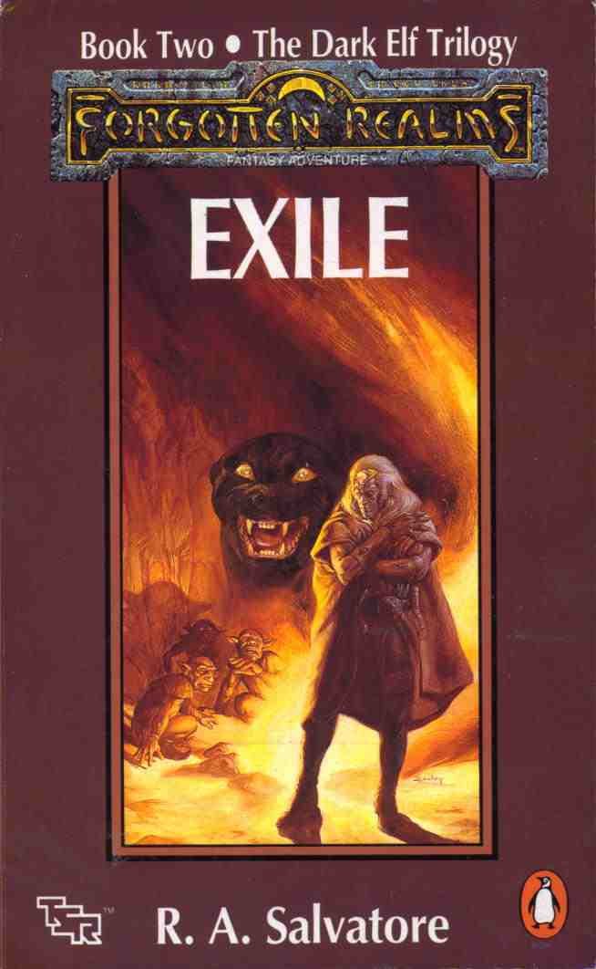 Forgotten Realms: The Dark Elf Trilogy Book II Exile (The Legend of Drizzt),Used
