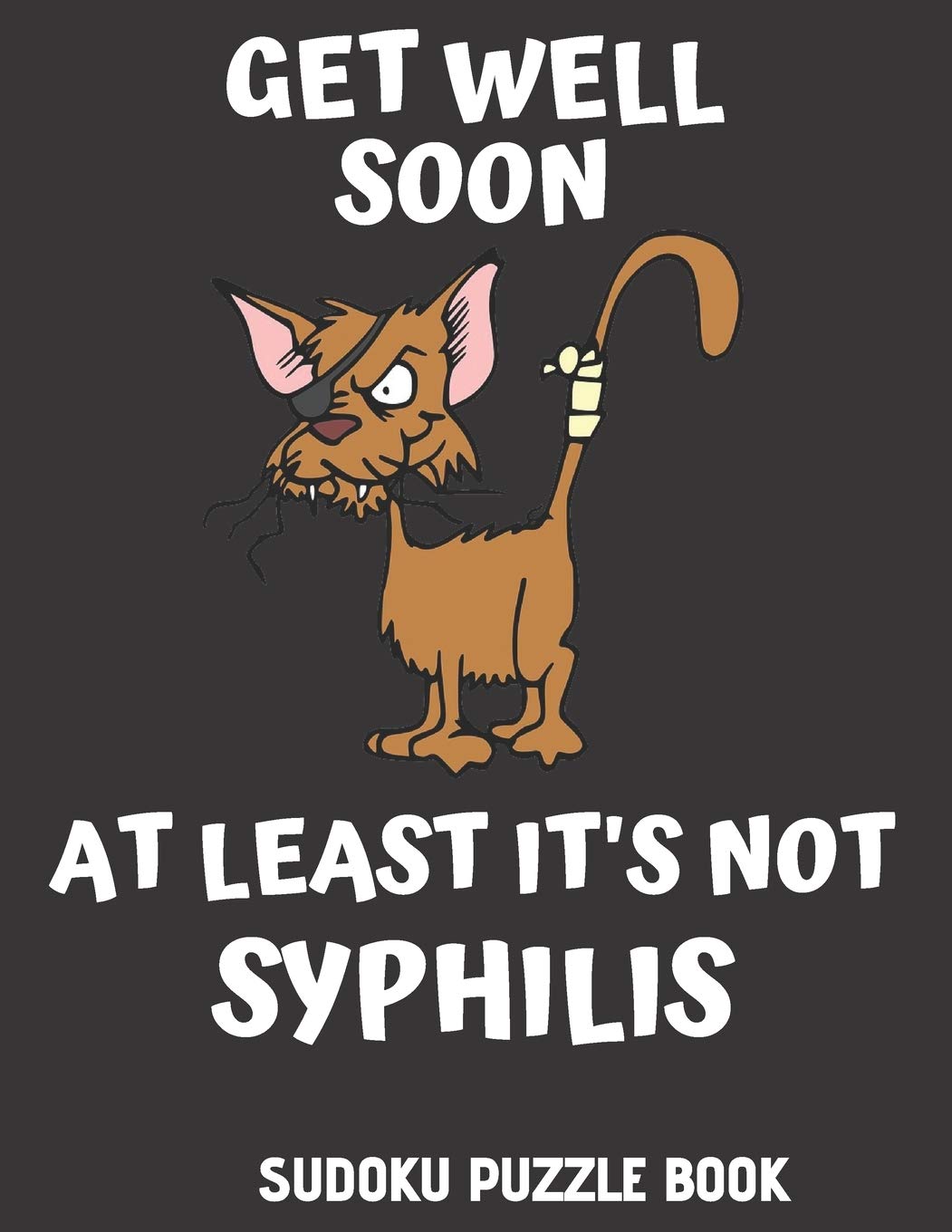 Get Well Soon At Least It's Not Syphilis: Easy Sudoku Puzzles Book For Men, Women And Kids (Large Print)  Funny Get Well Soon G,Used