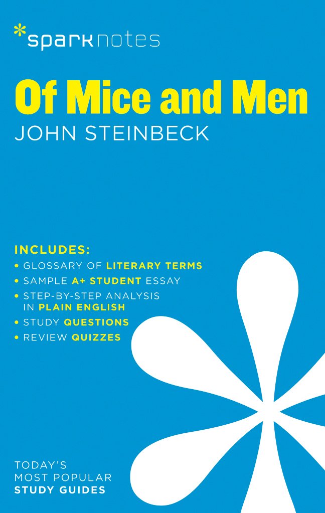 Of Mice and Men SparkNotes Literature Guide (Volume 51) (SparkNotes Literature Guide Series),Used