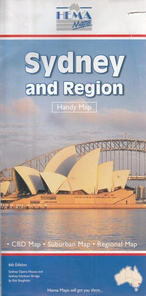 Sydney & Region Handy Map,New