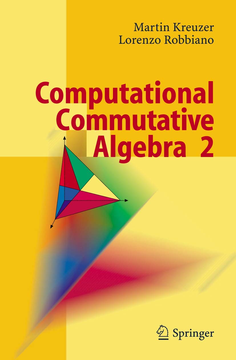 Computational Commutative Algebra 2,Used