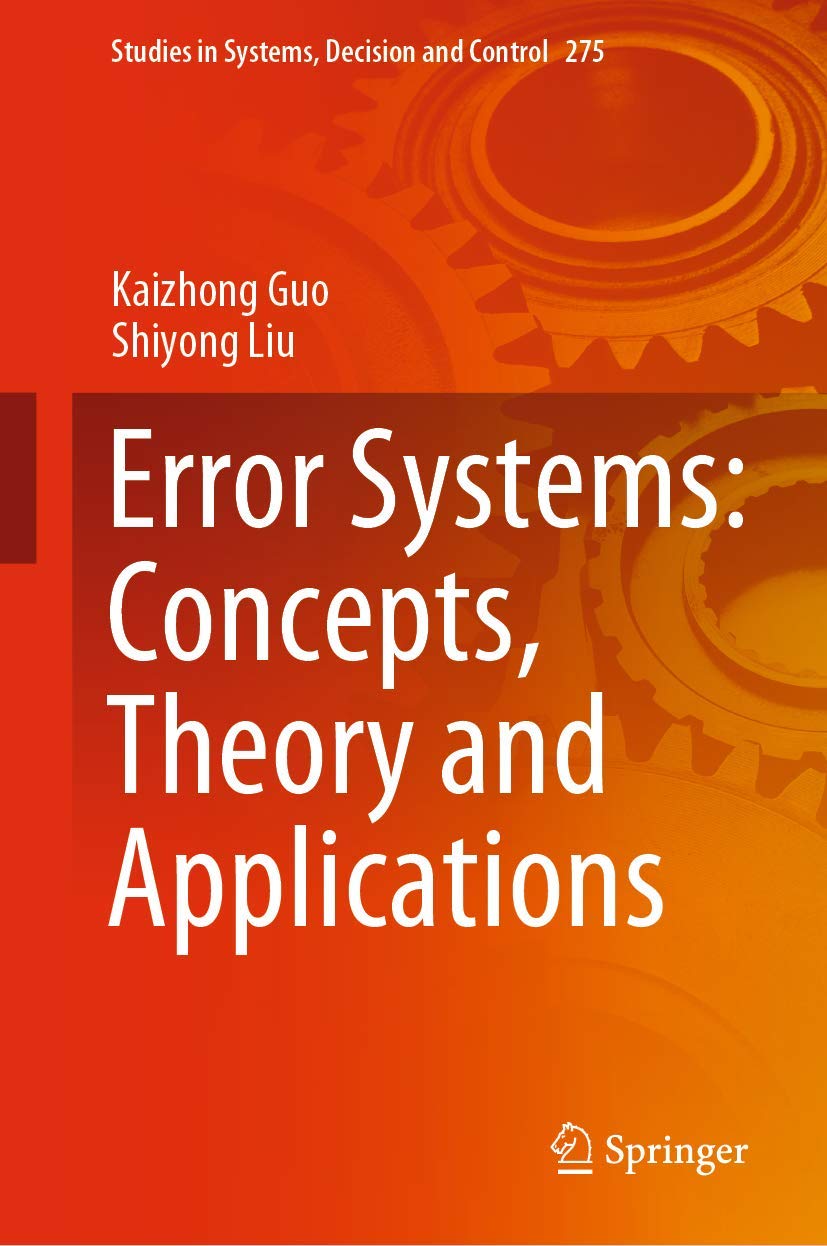 Error Systems: Concepts, Theory and Applications (Studies in Systems, Decision and Control, 275),Used