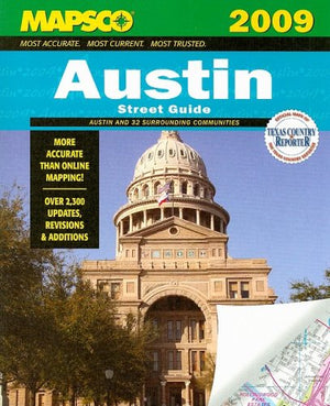 Mapsco 2009 Austin Street Guide 2009 (MAPSCO Street Guide),Used