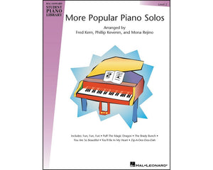 More Popular Piano Solos  Level 2: Hal Leonard Student Piano Library,Used