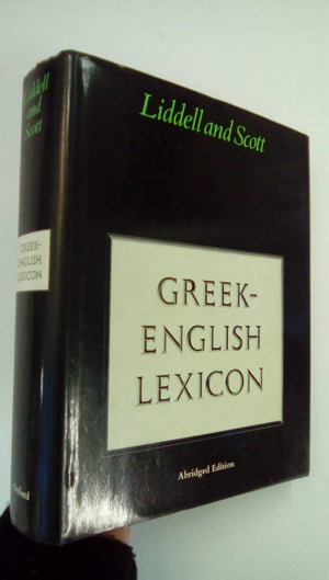 Greekenglish Lexicon (Greek And English Edition),New