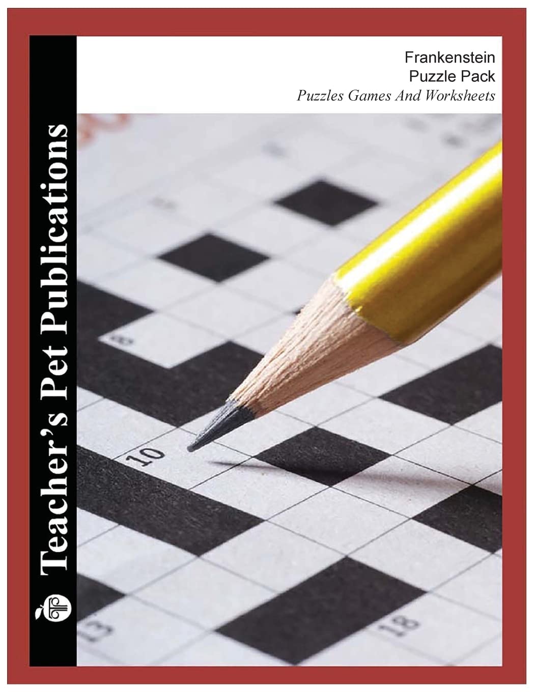 Frankenstein Puzzle Pack  Teacher Lesson Plans, Activities, Crossword Puzzles, Word Searches, Games, And Worksheets (Paperback),Used