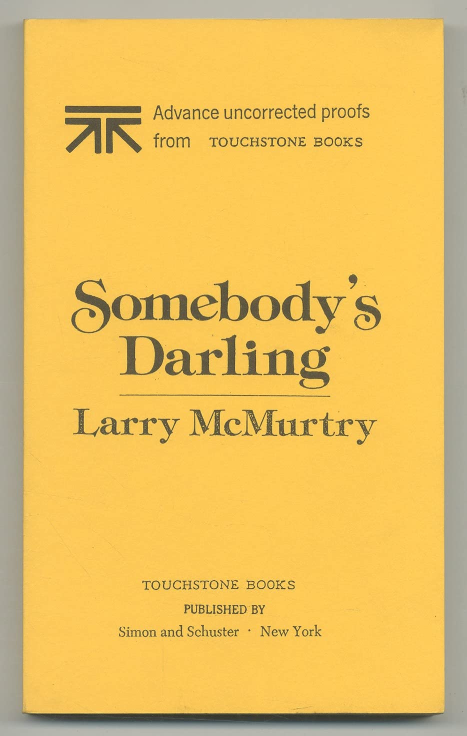 SOMEBODY'S DARLING,Used