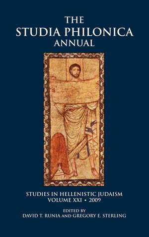 The Studia Philonica Annual XXI, 2009 (Studia Philonica Annual: Studies in Hellenistic Judaism),Used