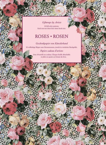 Roses / Rosen: Giftwraps by Artists / Geshenkpapier Von Kunstlerhand,Used