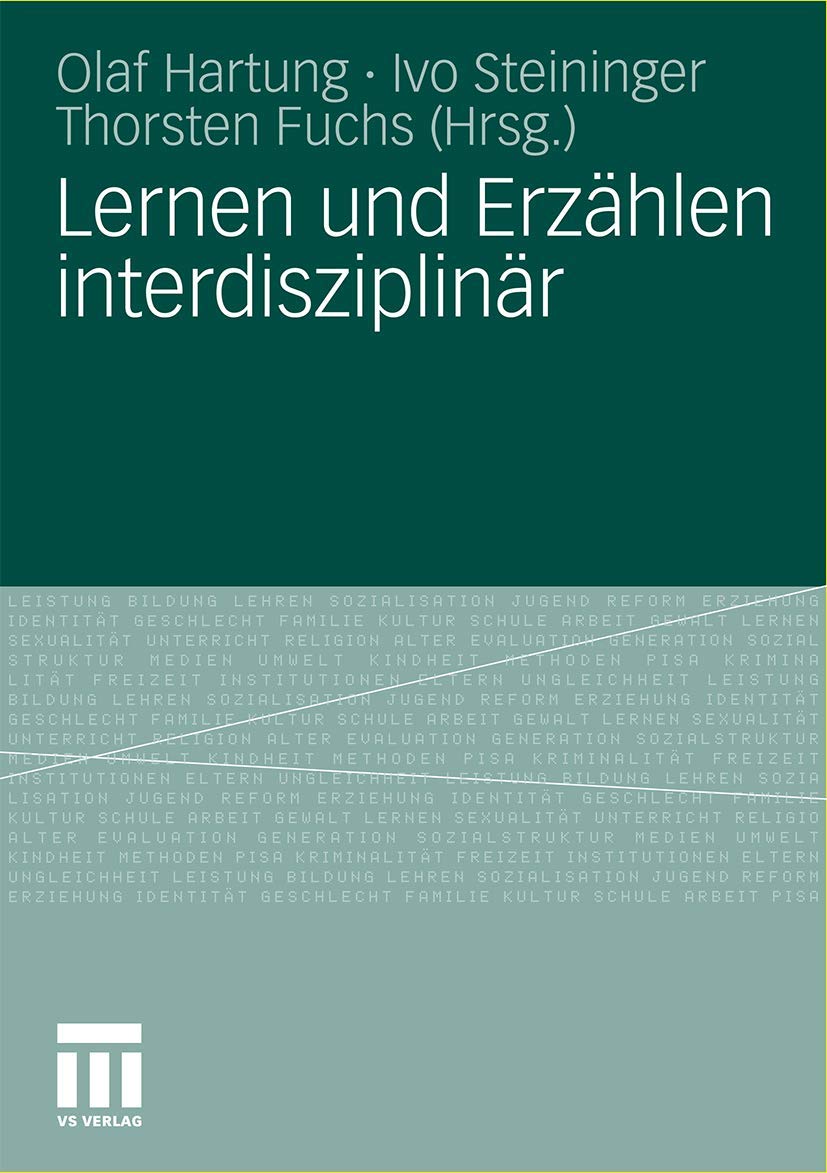 Lernen Und Erzhlen Interdisziplinr (German Edition),Used