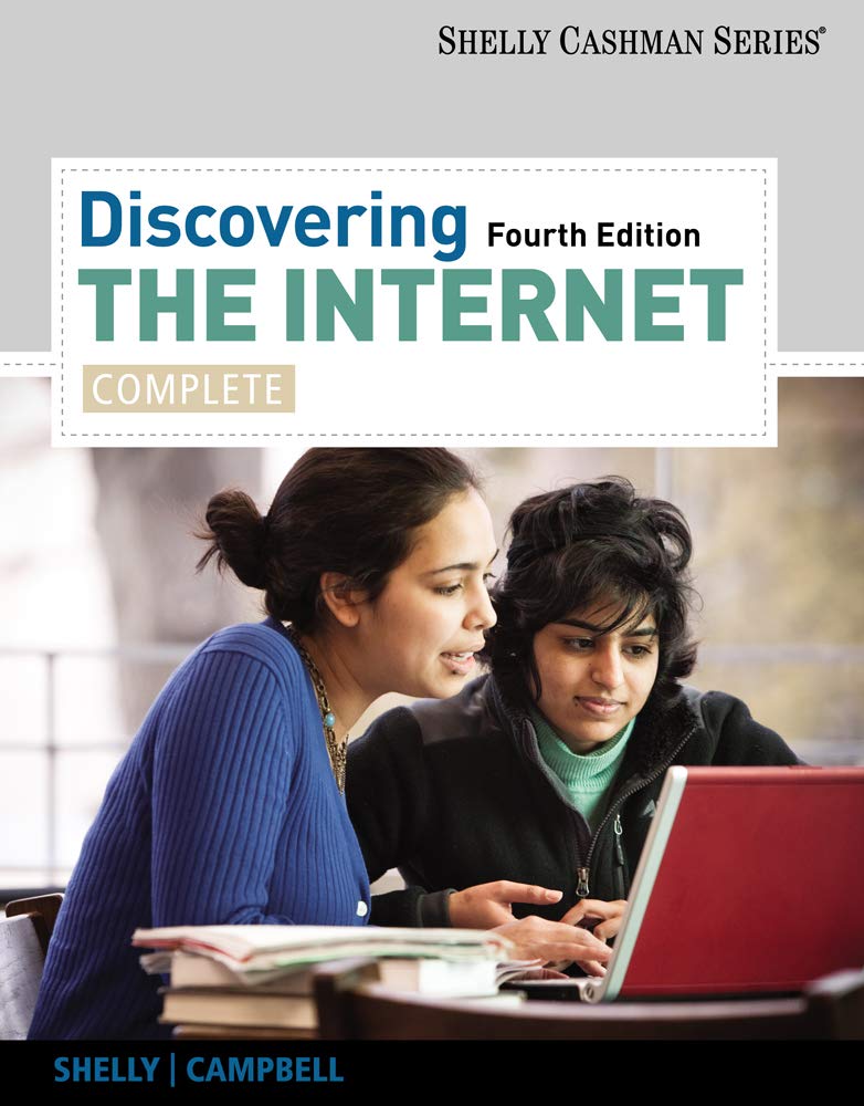 Discovering the Internet: Complete (Shelly Cashman Series),Used