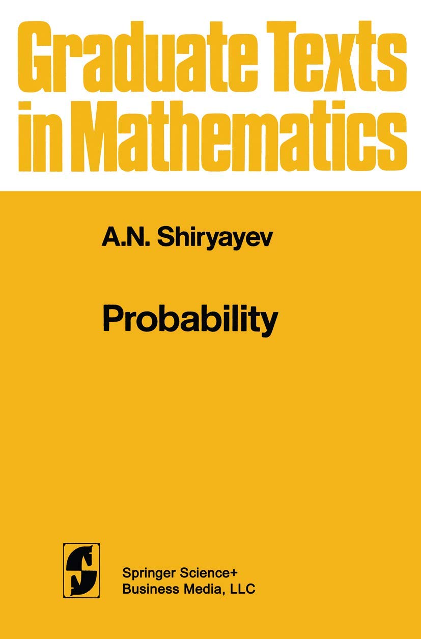 Probability (Graduate Texts in Mathematics),Used