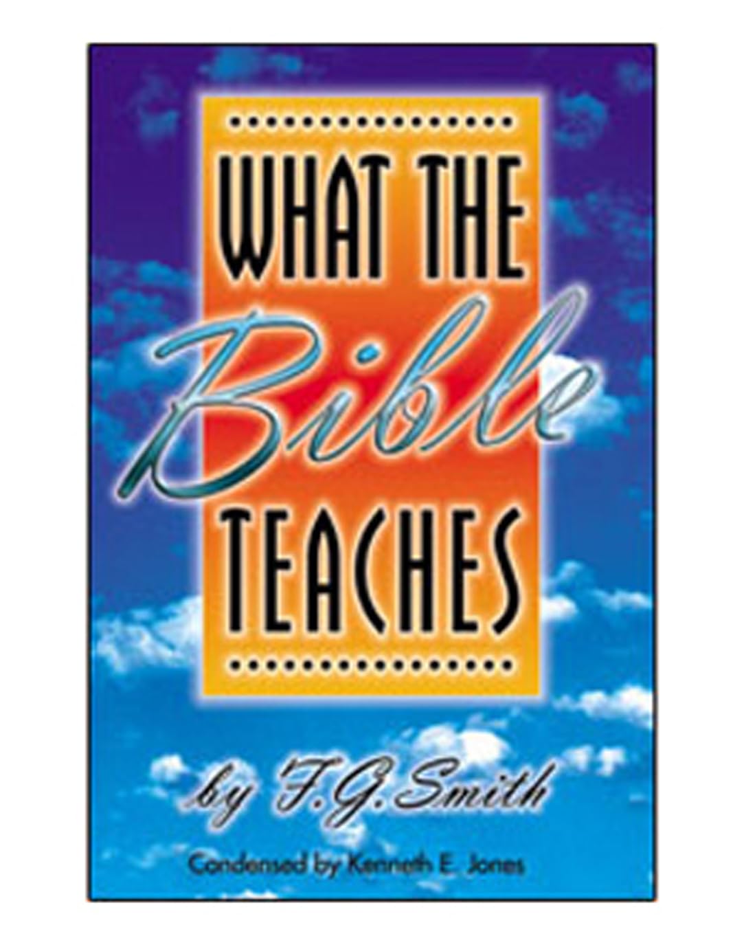 What The Bible Teaches,Used
