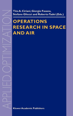 Operations Research in Space and Air (Applied Optimization, 79),Used