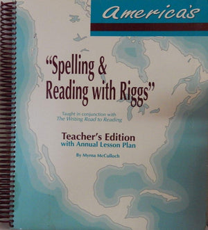 America's spelling & reading with Riggs: Teacher's edition,Used