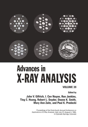 Advances in XRay Analysis, Vol. 39,Used