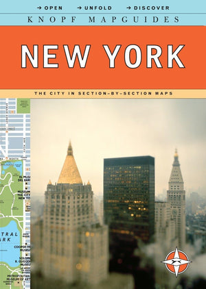 Knopf Mapguides: New York: The City In Sectionbysection Maps-used