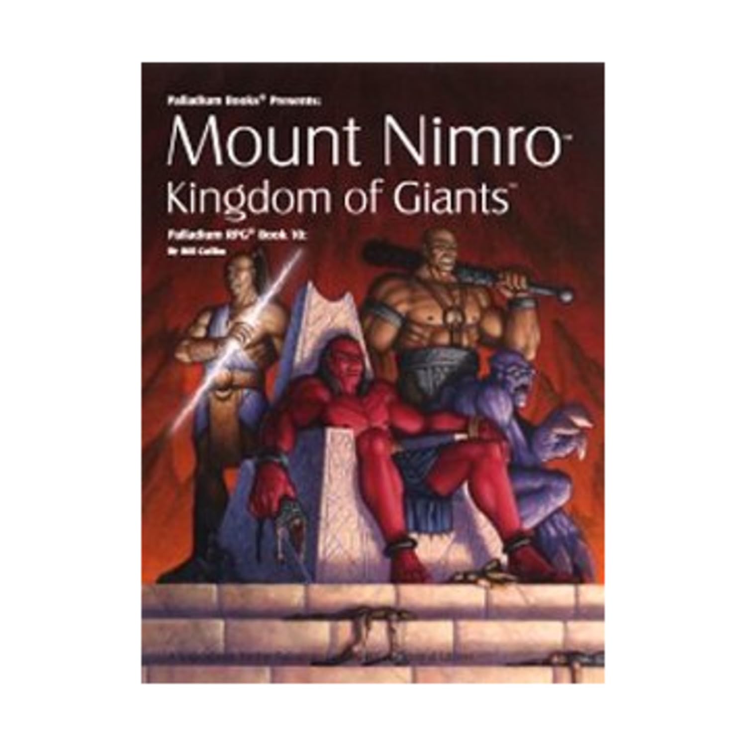 Mount Nimro: Kingdom Of Giants Palladium Rpg Sourcebook, Book 10,Used