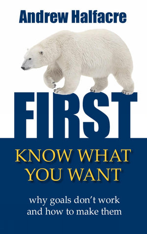 First, Know What You Want  why goals don't work and how to make them,Used