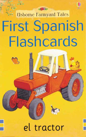 First Spanish Flashcards (Farmyard Tales) (Spanish and English Edition),Used