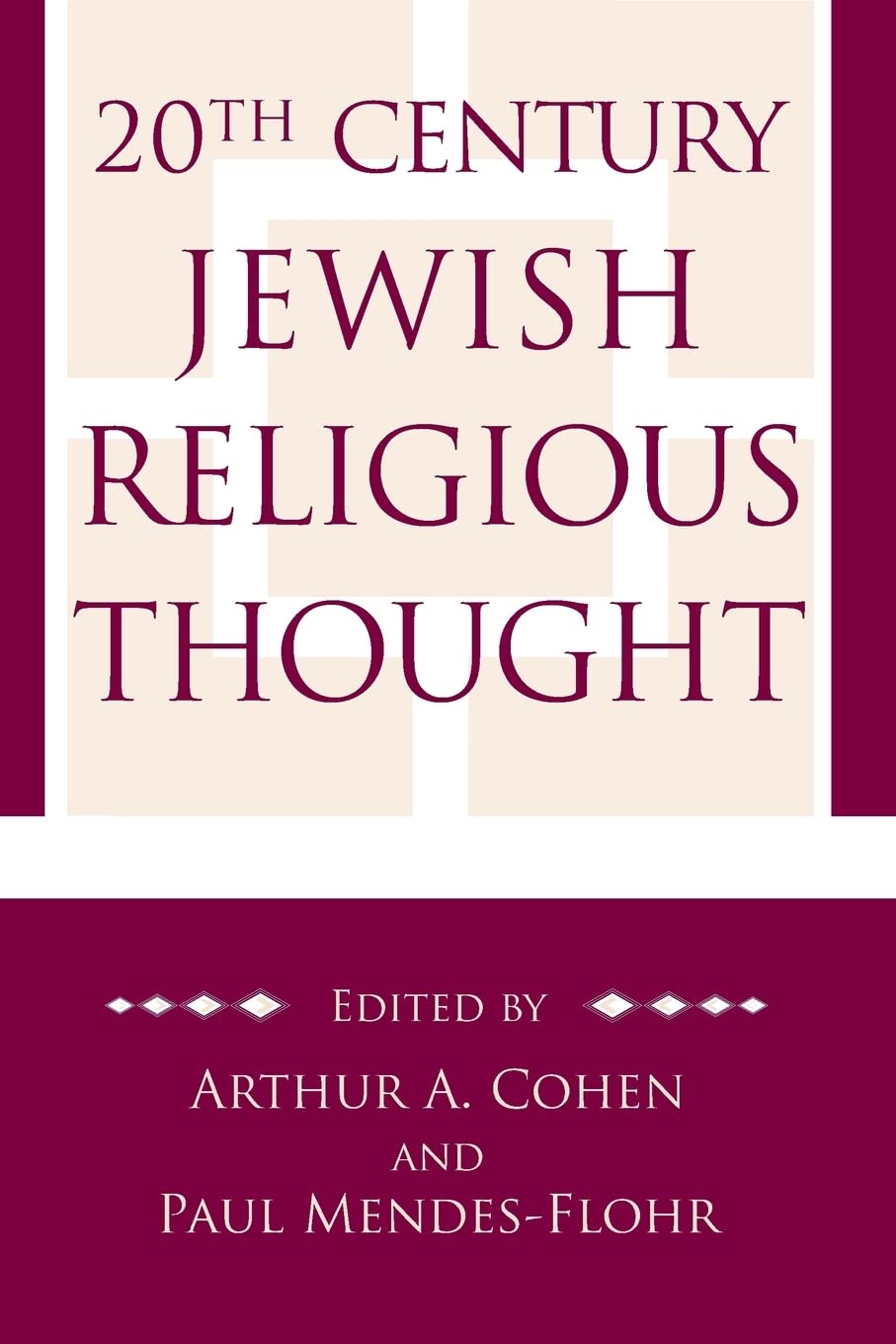 20Th Century Jewish Religious Thought,Used