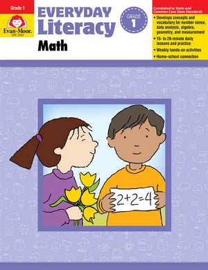 Everyday Literacy Math Grade 1,Used