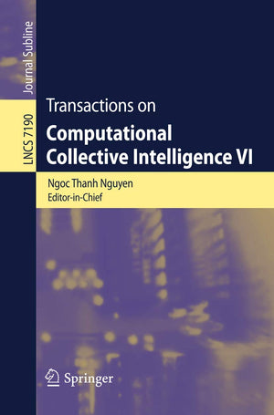 Transactions on Computational Collective Intelligence VI,Used