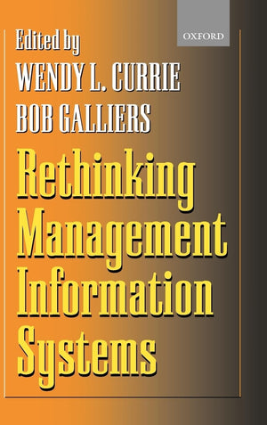 Rethinking Management Information Systems: An Interdisciplinary Perspective,Used