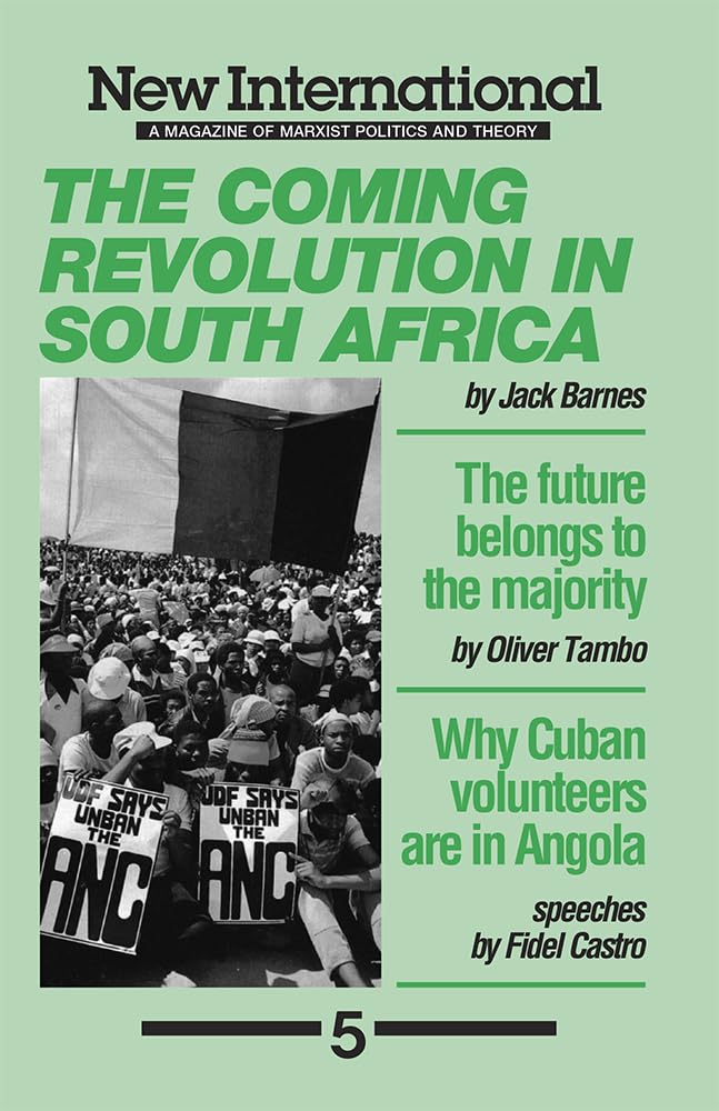 The Coming Revolution In South Africa (New International No. 5),Used