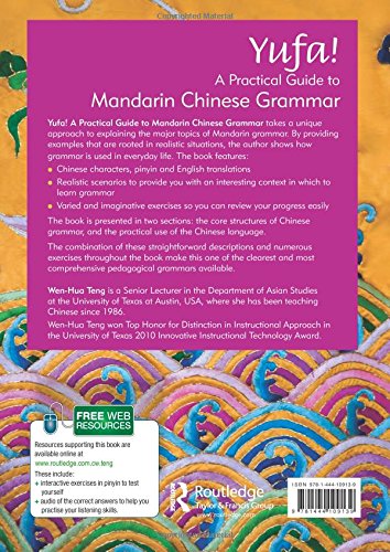 YUFA!: A Practical Guide to Mandarin Chinese Grammar (Routledge Concise Grammars),Used