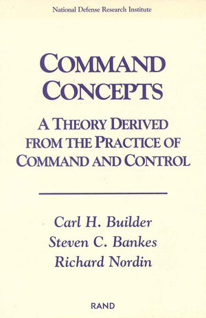 Command Concepts: A Theory Derived From The Practice Of Command And Control,Used