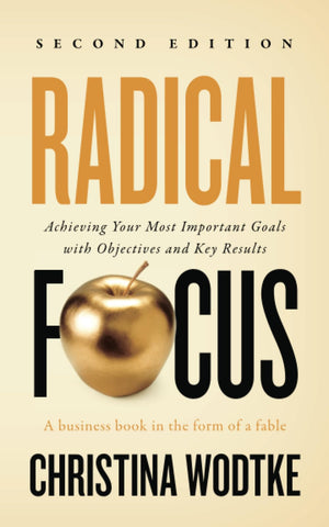 Radical Focus: Achieving Your Most Important Goals with Objectives and Key Results (Empowered Teams),Used