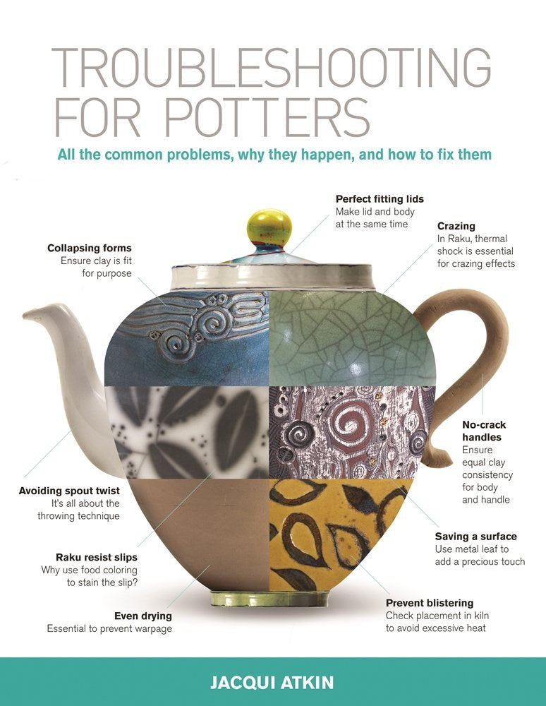 Troubleshooting for Potters: All the Common Problems, Why They Happen, and How to Fix Them,Used