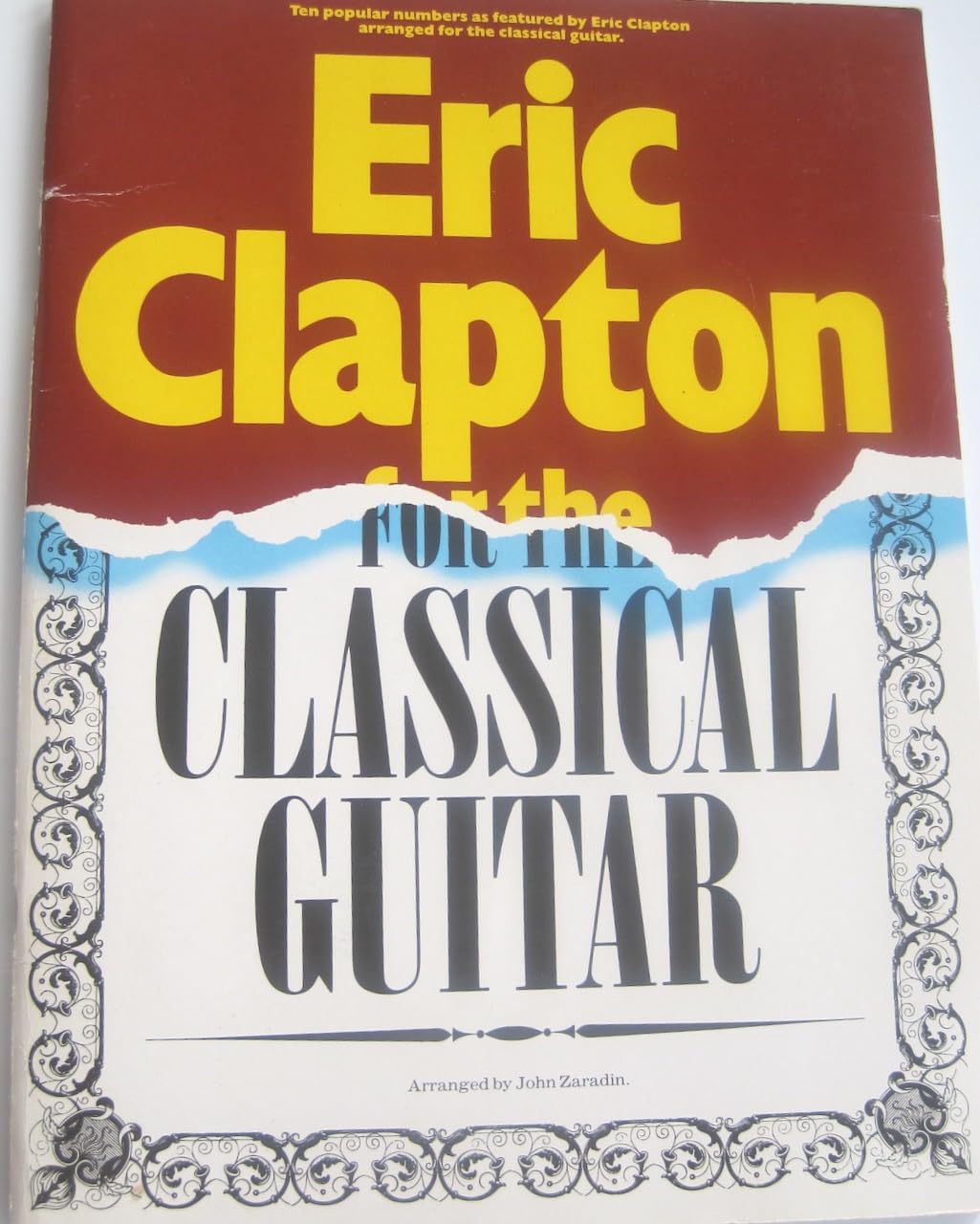 Eric Clapton For The Classical Guitar,Used
