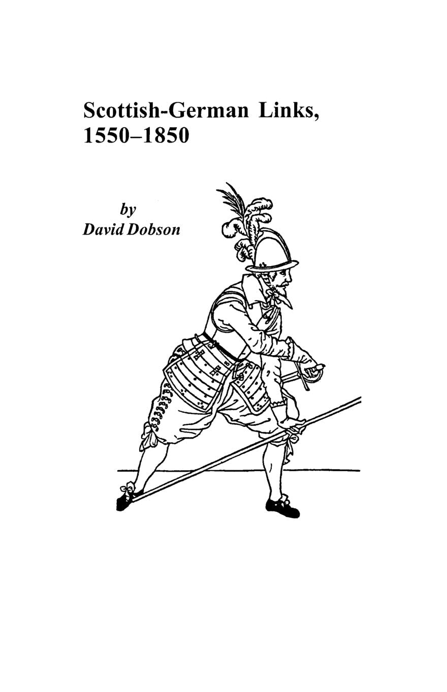 Scottishgerman Links, 15501850,New
