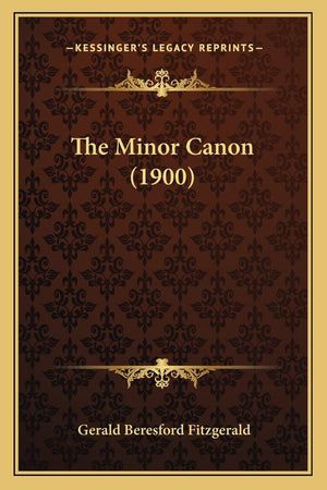 The Minor Canon (1900),Used