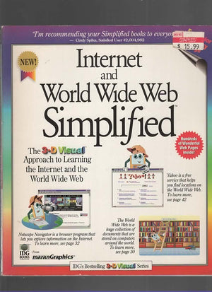 Internet And World Wide Web Simplified (Idg'S 3D Visual Series),Used