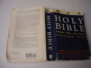 Holy Bible: From the Ancient Eastern Text: George M. Lamsa's Translation From the Aramaic of the Peshitta,Used