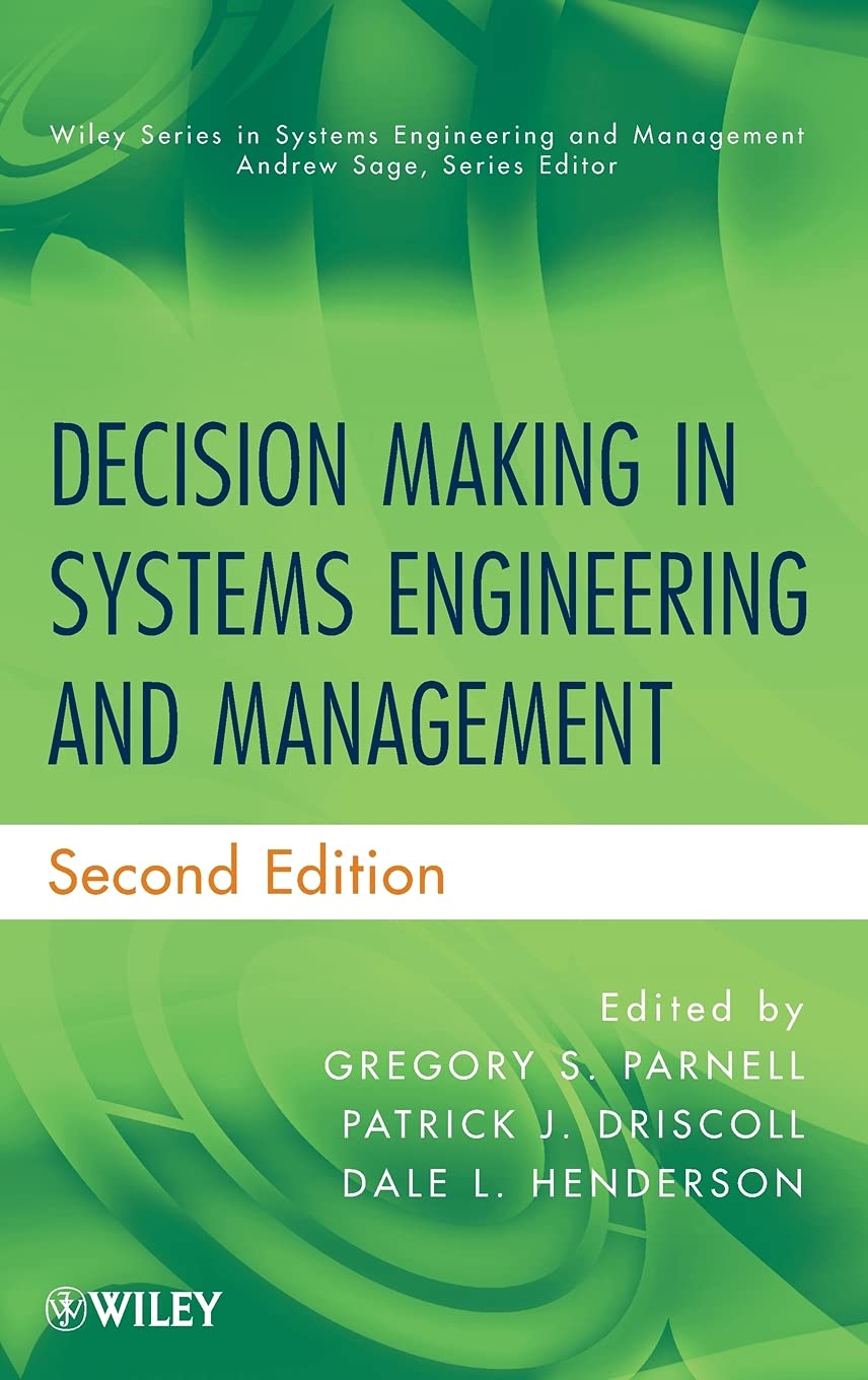 Decision Making in Systems Engineering and Management,Used