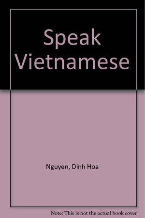 Speak Vietnamese,Used