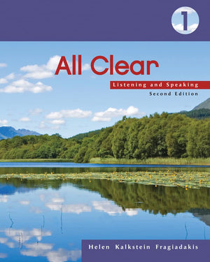 All Clear 1: Listening and Speaking, 2nd Edition,New